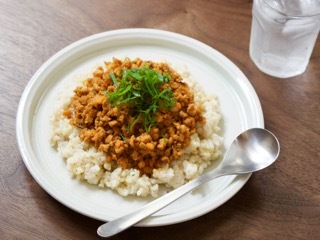  大豆ミートの和風ドライカレー【インナービューティープランナー監修】