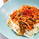 ユッケジャンうどん