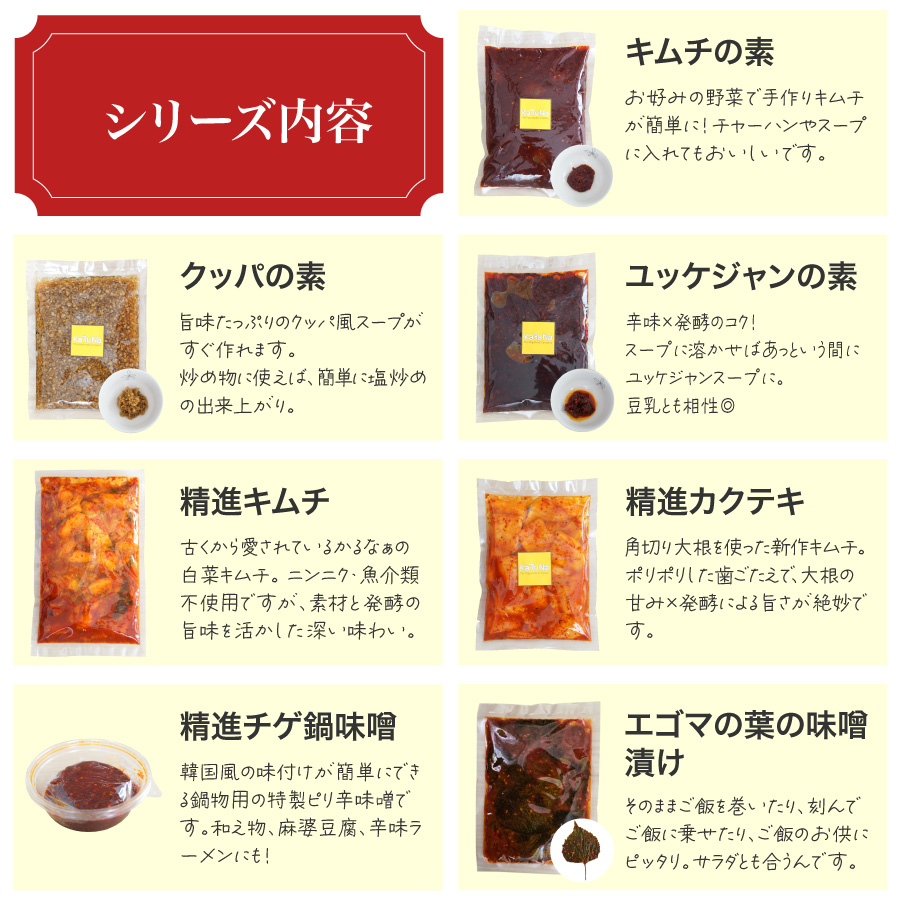 シリーズ内容