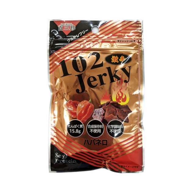 グルテンフリー102（トウフ）ジャーキー ハバネロ味