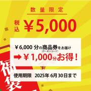福袋 新春お買いものパス