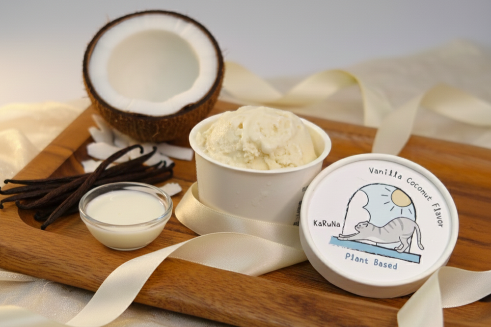 ヴィーガンクラフトにゃんこアイス バニラココナッツ ベジタリアン
