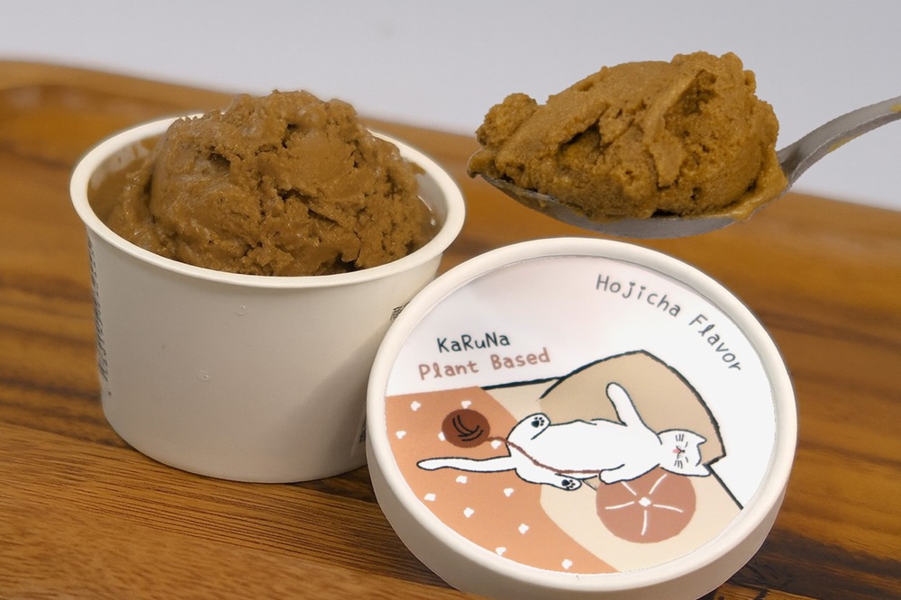 ヴィーガンクラフトにゃんこアイス ほうじ茶