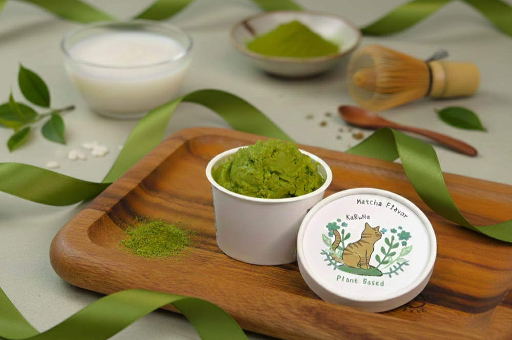 ヴィーガンクラフトにゃんこアイス 抹茶