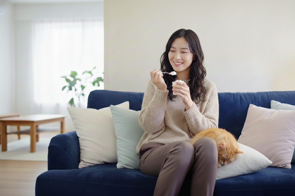 ヴィーガンクラフトにゃんこアイス