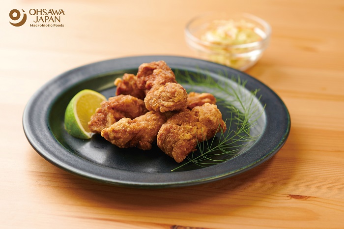 オーサワの玄米粉入り大豆からあげ（小） ベジタリアン ヴィーガン食材ショップ かるなぁ