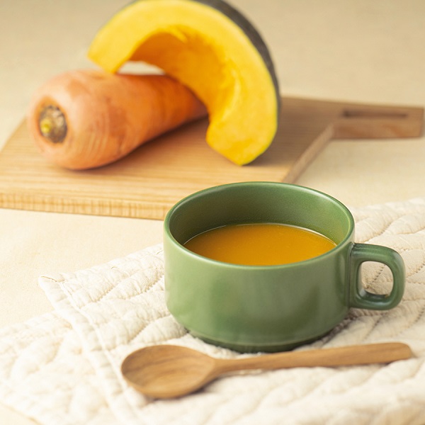 緑黄色野菜を使た有機ポタージュ3