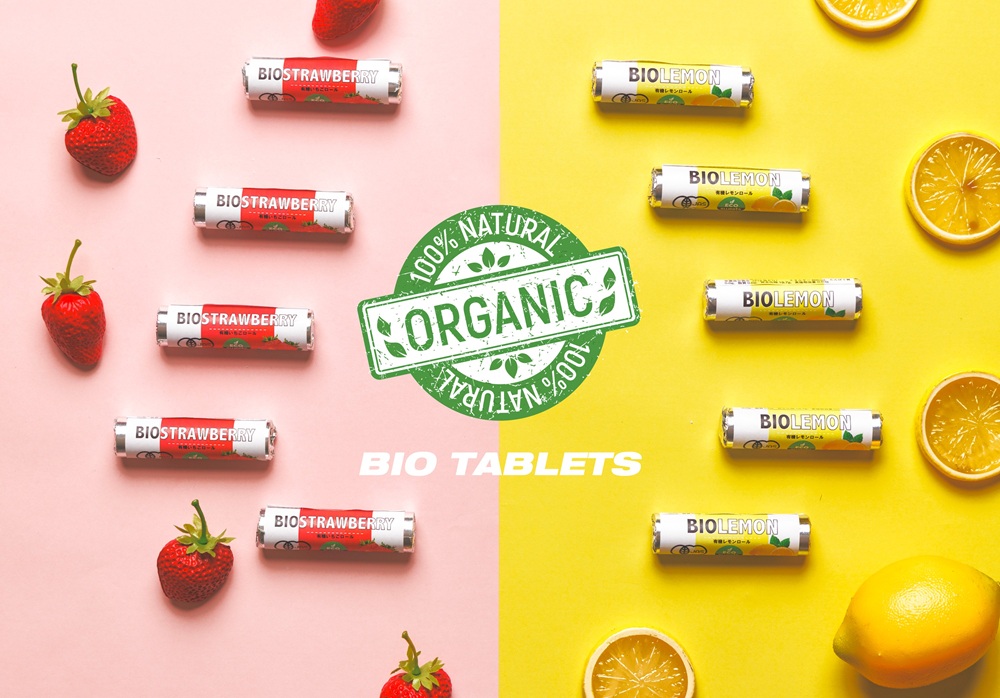 有機いちごロール/レモンロール